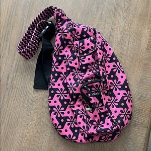 Pink‎ and Black Women's Bag